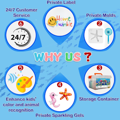 Hometwinkle™ Christmas Magic Water Elf Toy Kit